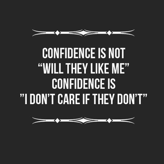 confidenceisnot